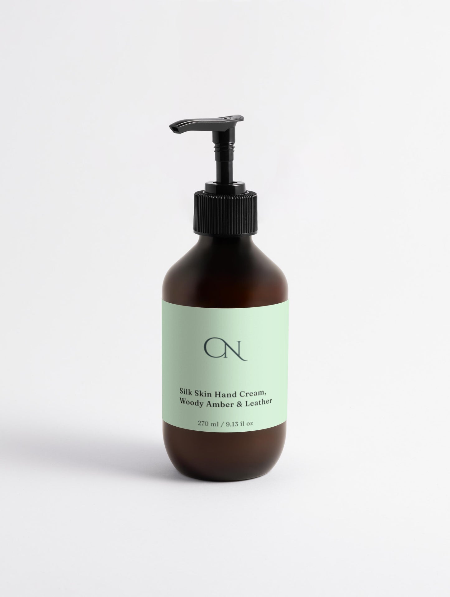 Silk Skin Hand Cream, Woody Amber & Leather, 270ml