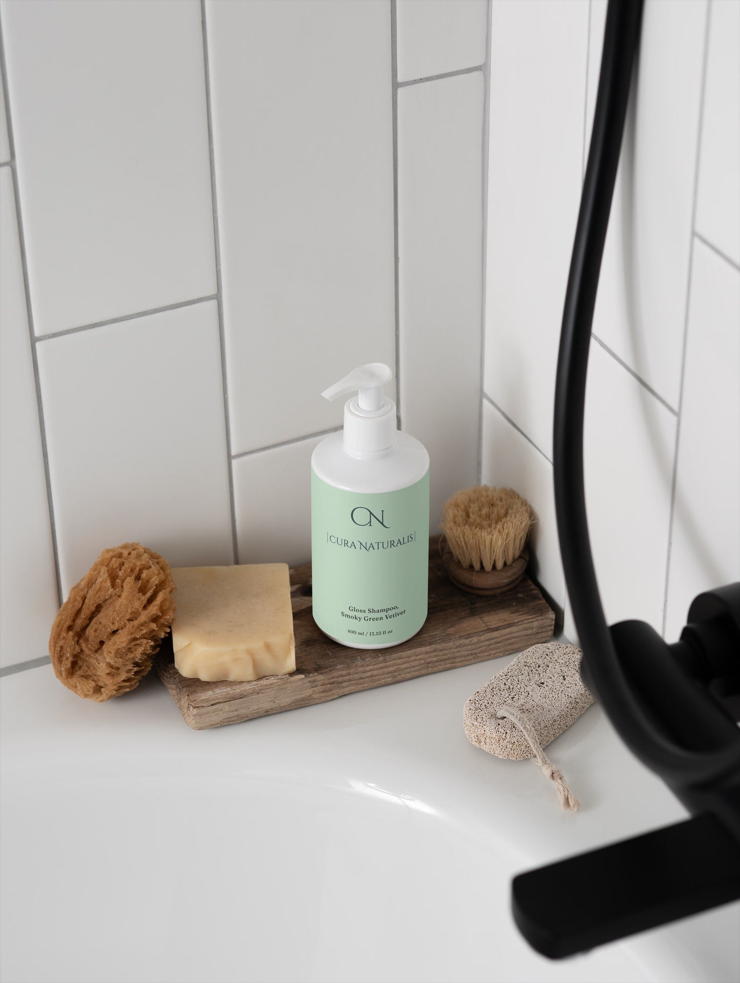 Gloss Shampoo, Smoky Green Vetiver 400ml